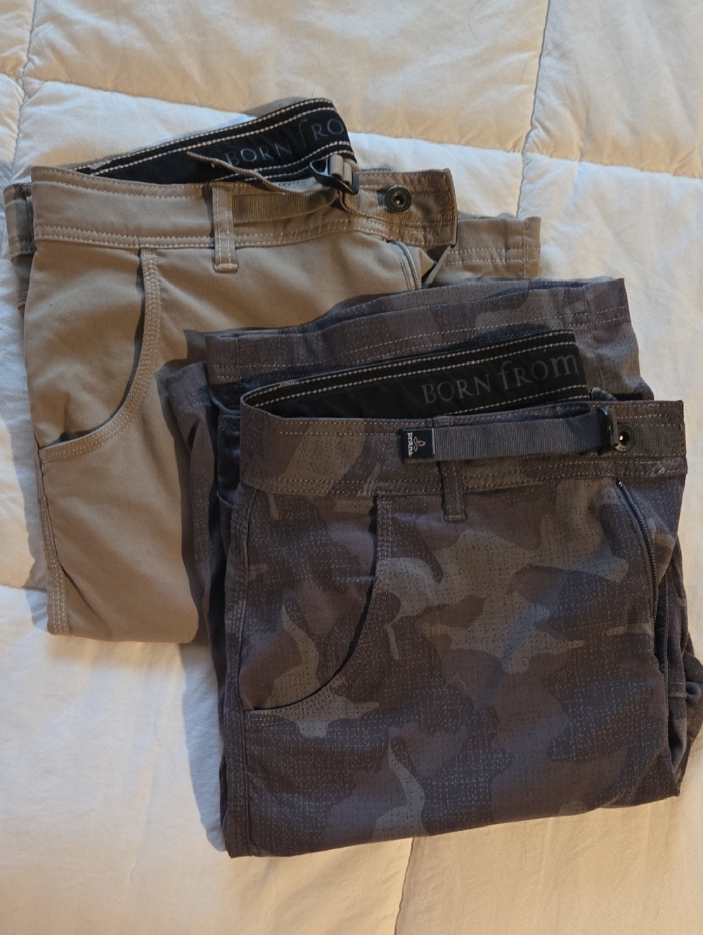 2 pair of Men's Prana shorts. 34"x12"
